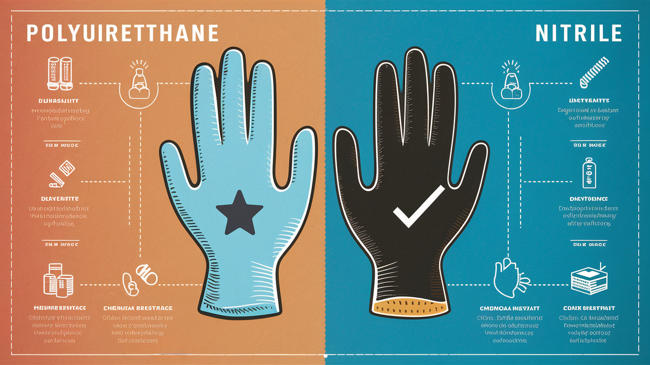 Polyurethane vs Nitrile Gloves: Guide for Choosing the Right Protection