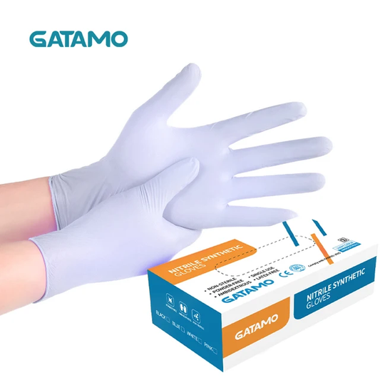 Gatamo Light purple  Nitrile Gloves - Exam Grade, Powder Free (6Mil), 10 Box