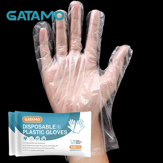 Disposable Gloves PE Plastic Household Daily 10 Box